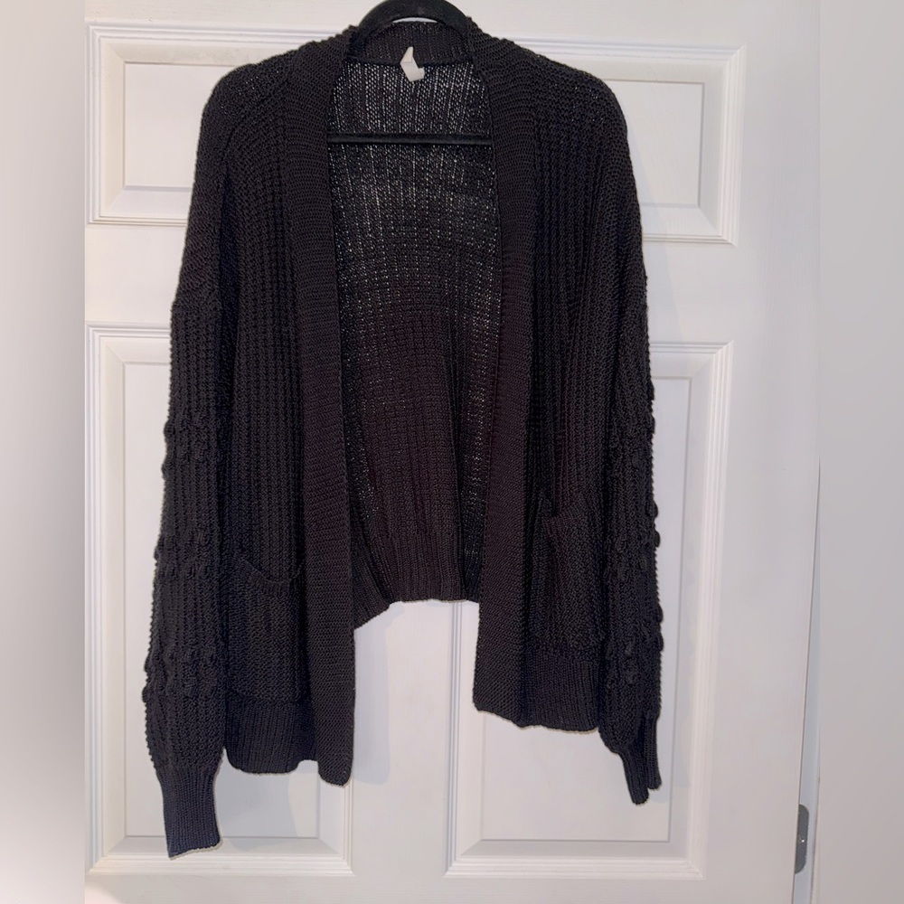 Size M/L black wishlist cardigan
